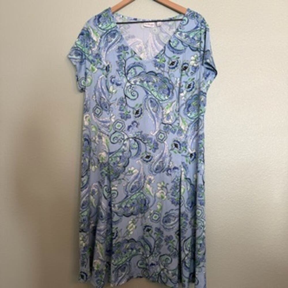 new kim rogers curvy t-shirt dress size 1X